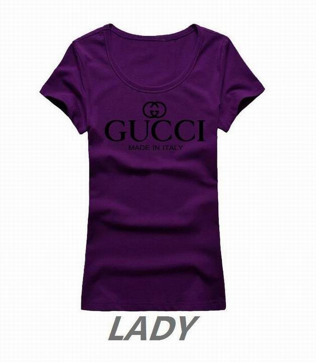 Gucci short round collar T woman S-XL-011